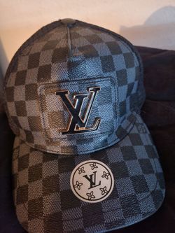 Authentic Louis vuitton damiere checkered cap