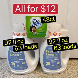 Household bundle $12