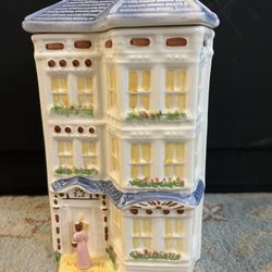 Vintage Avon townhouse canister