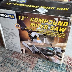 12” Compound Miter Saw