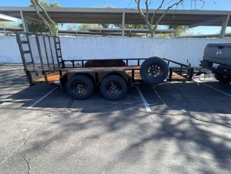 16’x 84” Trailer