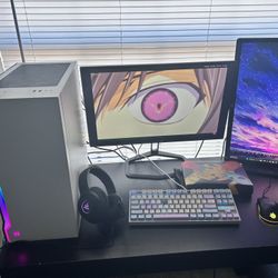 Gaming PC + 240Hz Monitor Bundle-RTX  3050, Ryzen  5 3600 READY 2 PLAY