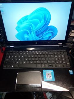 HP Laptop with Intel Core i3 touchscreen.