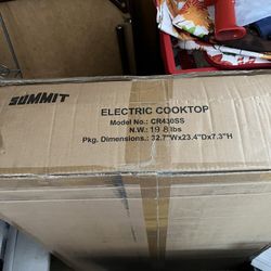 Summit Electric Drop In Stove Top 