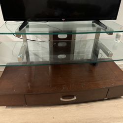 TV Stand Glass 