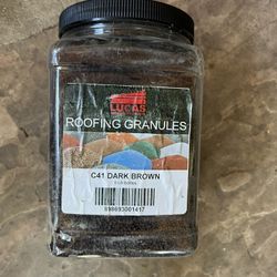 Roofing Granules 6 lb Bottle (C41 Dark Brown)