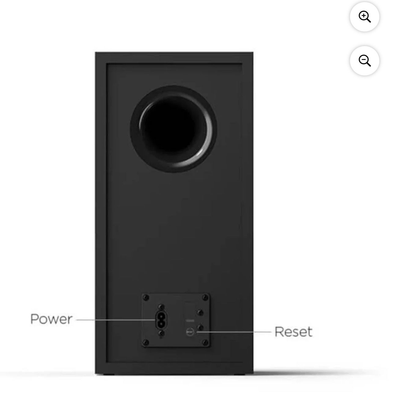 Roku 9203R Wireless Bass Subwoofer - Black