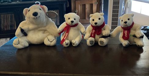 4 Coca Cola Bears