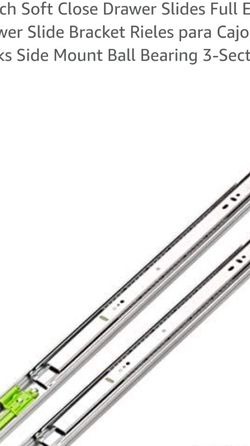 Soft Close Slide Drawer Brackets