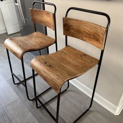 Bar Stools from living Spaces, Set of 2