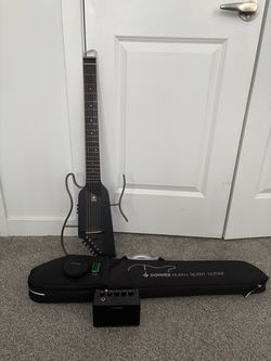 DONNER HUSHH SILENT GUITAR WITH AMP