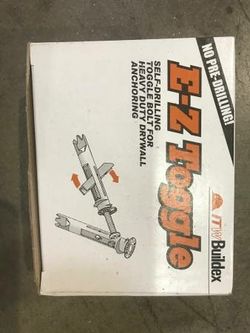 Anchors .. toggles ... self drilling heavy duty box of 50