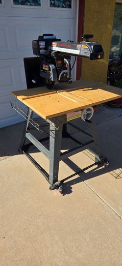Craftsman 10" Radial Arm Saw w/ Mobile Base