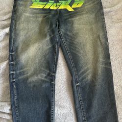sicko denim jeans