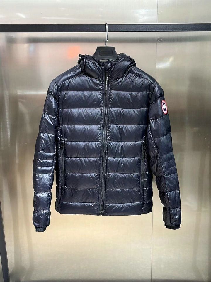 Canada Goose Crofton Slim-Fit Recycled Nylon-Ripstop Hooded Down Jacket Hoodie Coat Men’s Medium