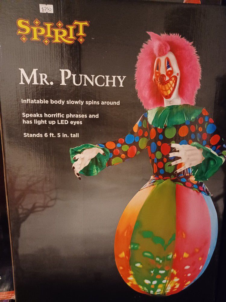 Mr Punchy Inflatable Halloween Decor 