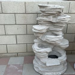 New Water Fountain Made Out Of Cement Perfect Gift 