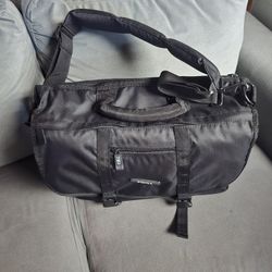 New Tenba Messenger Camera Bag Canvas Shoulder Laptop DSLR Gear Storage Black