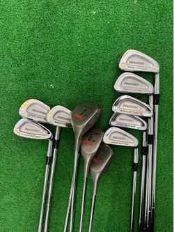 Golf Club Set Wilson Powersole 3-9 Irons, PW & 1, 3, 5 Woods Set