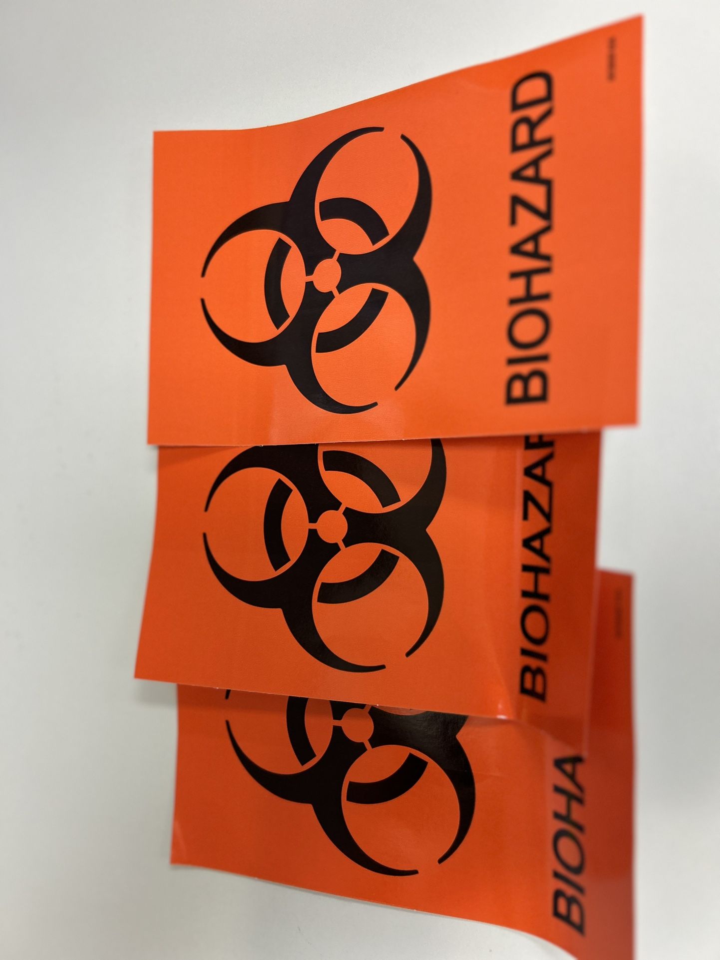 Biohazard Stickers