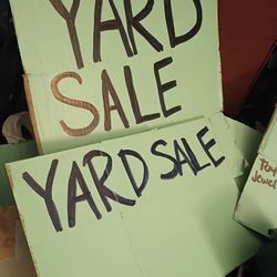 Yard Sale! Saturday Morning 7am Corona