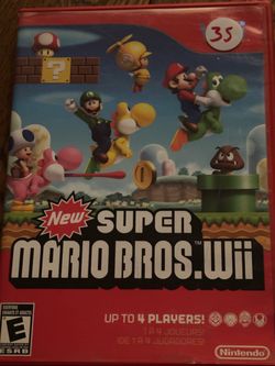 New Super Mario Bros. Wii Game