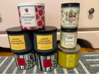 Bath and body works candles all for $35