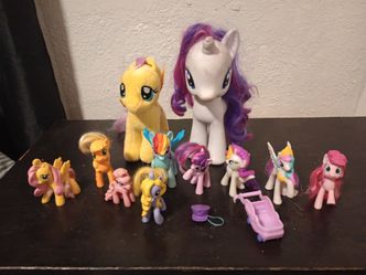 My Little Pony Figure and Plush Lot