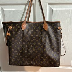 100% Authentic Louis Vuitton Never Full Gm