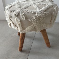Beige Ottoman 