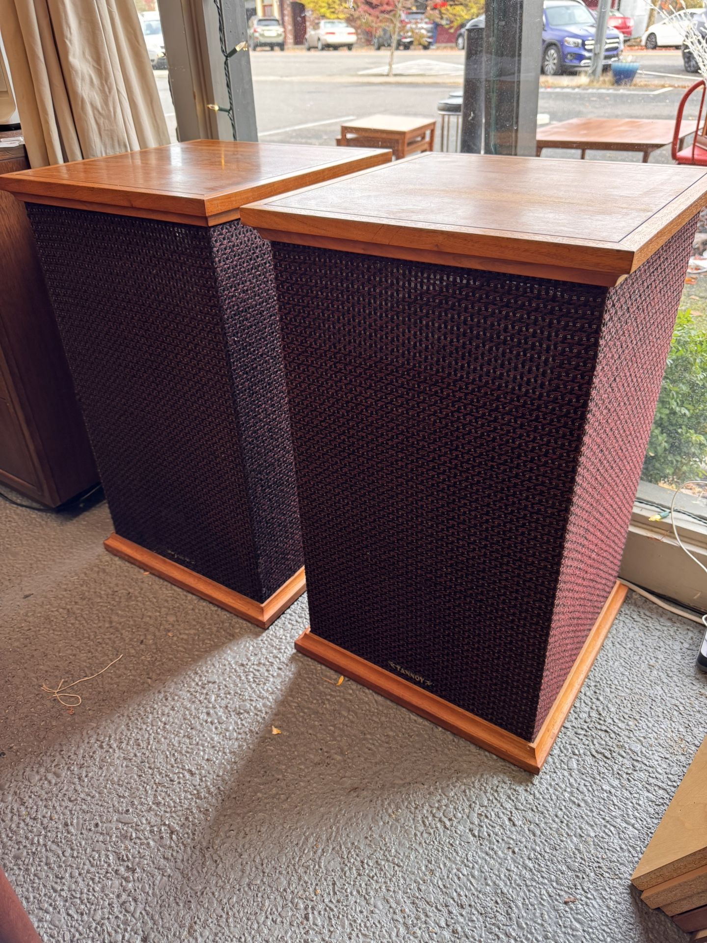 Vintage Tannoy 12” Floor Speakers (PAIR 2x)