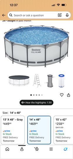 Bestway pool