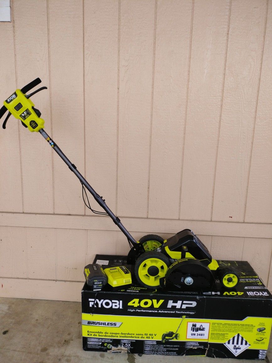 Ryobi HP Brushless 9" Cordless Edger Battery & Charger,New Products : American Fashion Style Bags On Sale