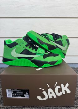 Jordan CJ1 T-Rexx X Travis Scott Green Spark
