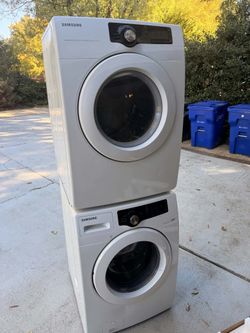 Samsung Front-Load Washer and Dryer Set