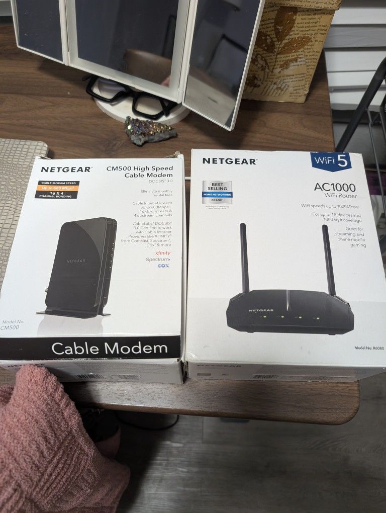 Internet Modem + Router