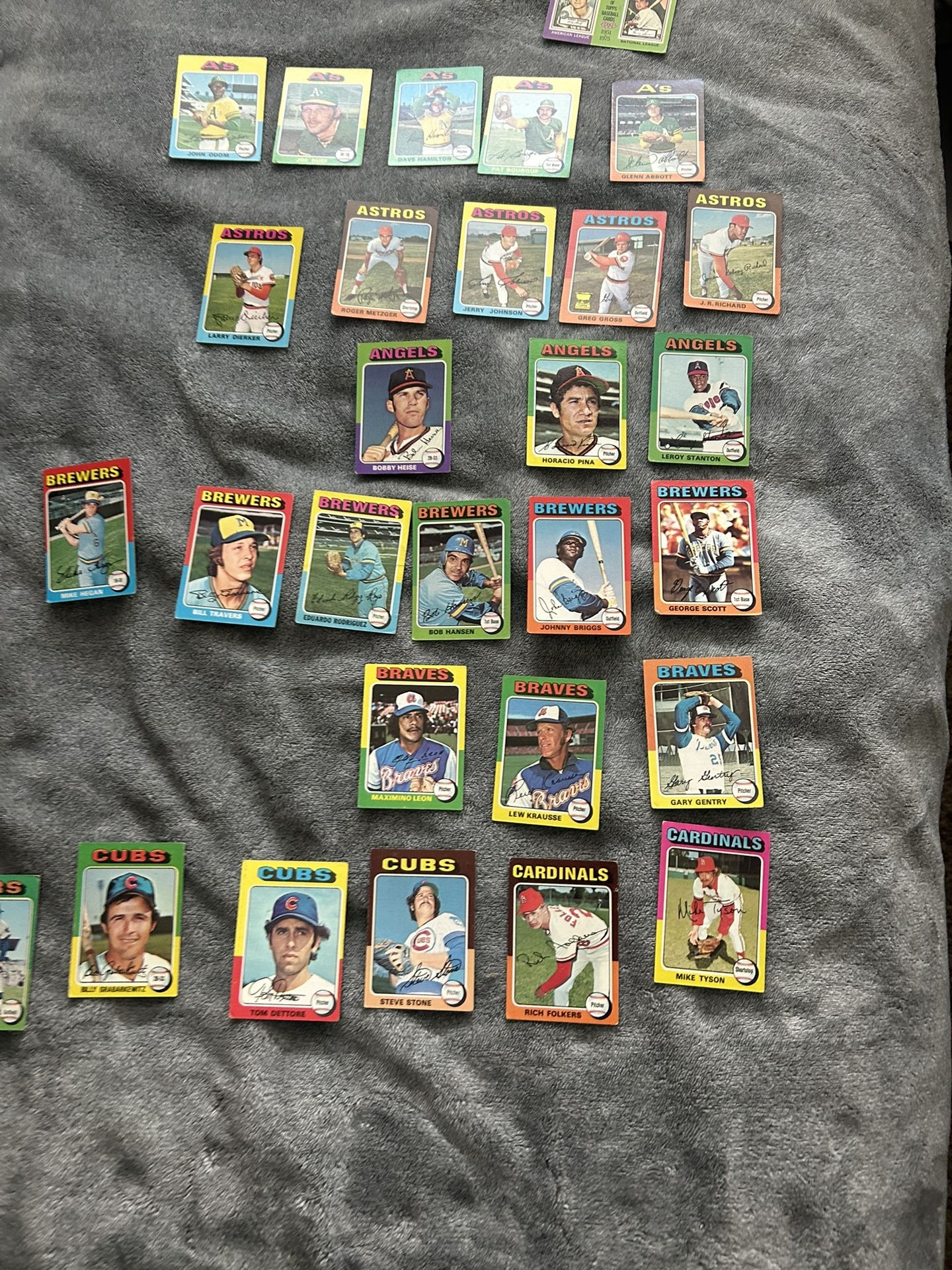1975 Baseball Cards