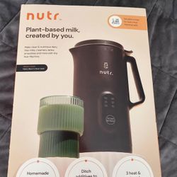 Black And Rose Gold Nutr Plant Milk Maker