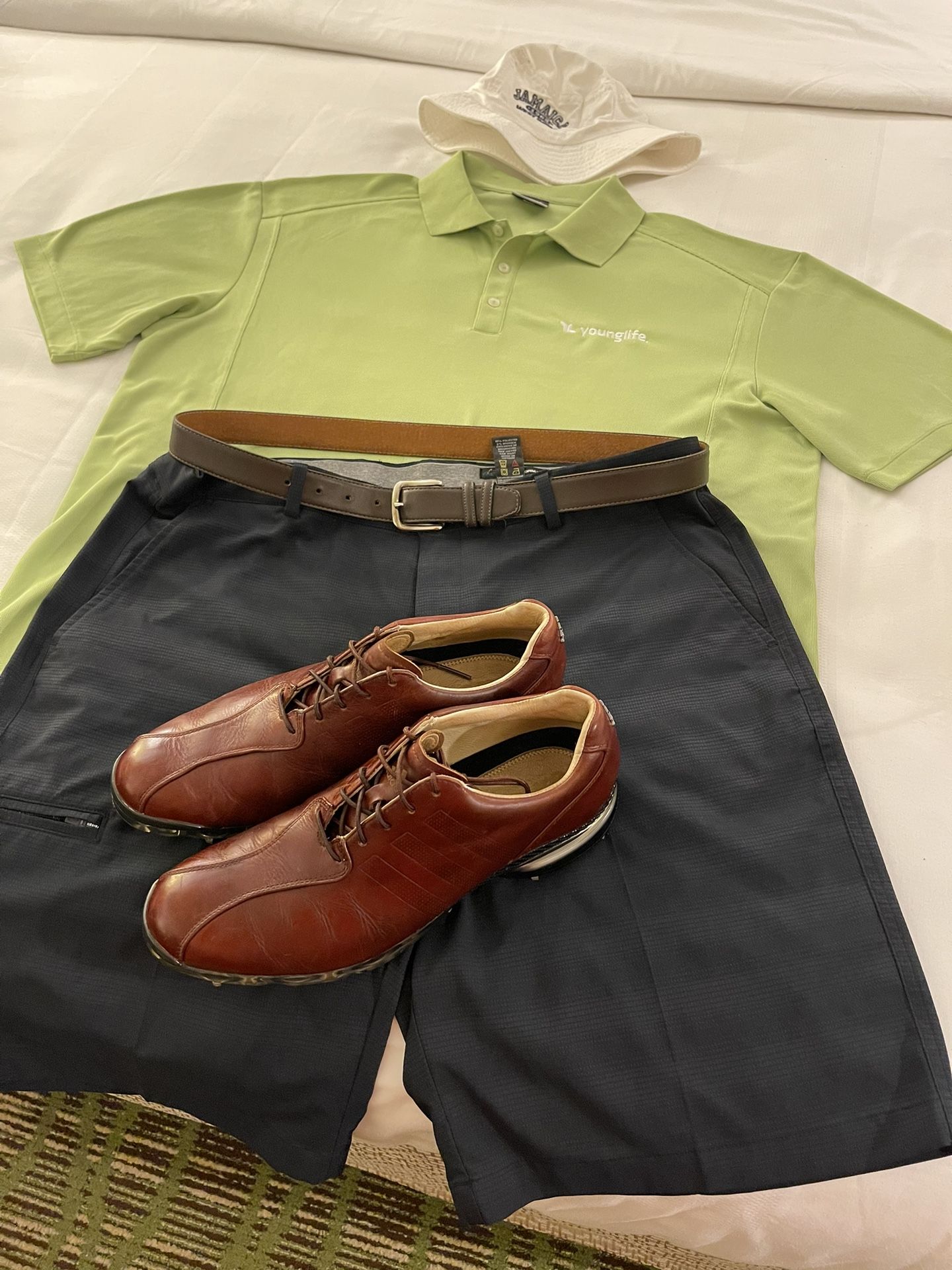 Golf Shirt And Shoes