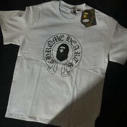 Bape X Chrome Hearts Tee