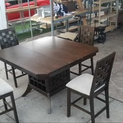 Dining Table With 4 Chairs