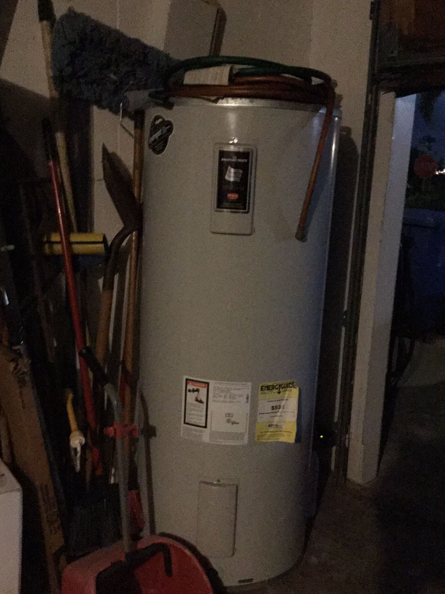Fairly new Bradford White 80 gallon water heater