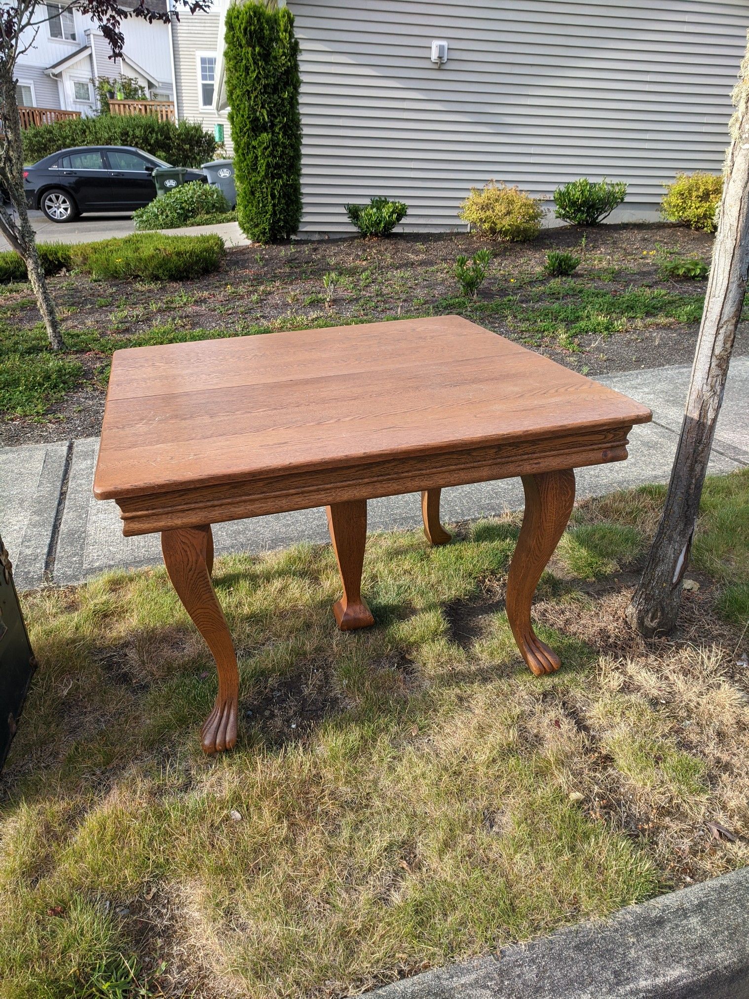 Antique oak table