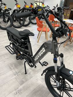Brand New In Box HOVSCO HovCart Family E-Bike 20" Fat Tire Cargo E-Bike