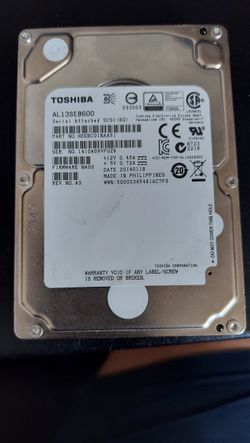 SATA 600 GB Hdd