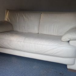 Nicoletti Italian Leather loveseat