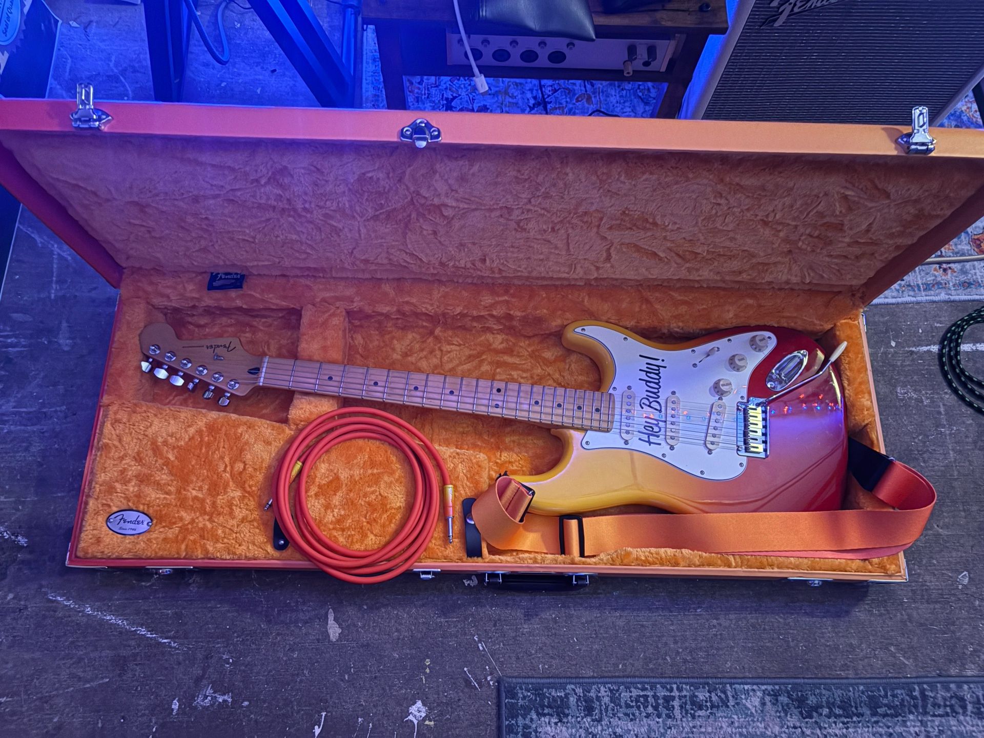 Fender Stratocaster Player Plus Tequila Sunrise+ Matching Case/strap/cable