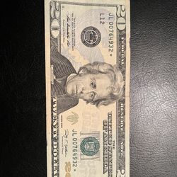 $20 Dolar Con Estrella