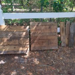 Pieces Of Thick Wood 