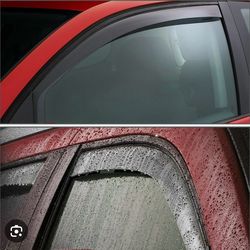 Lincoln rain guard vent visors
